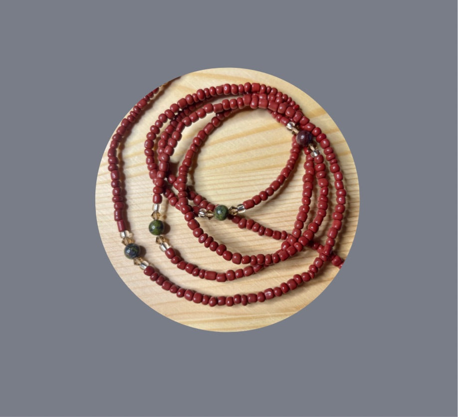 Dragon’s Blood Waist Beads